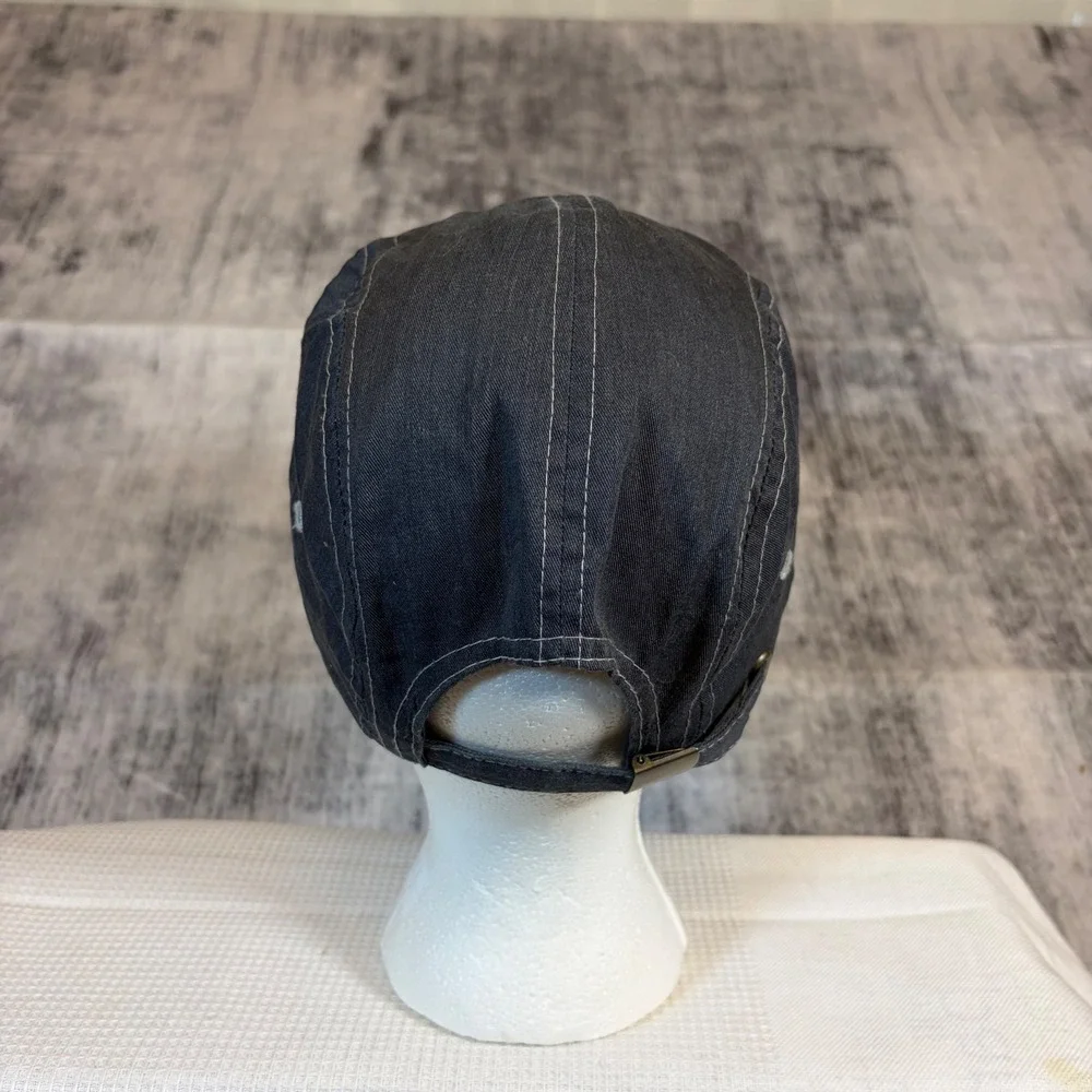 McDonalds Timeless Elements 5 Panel Hat Gray Employee Uniform Cap Adjustable